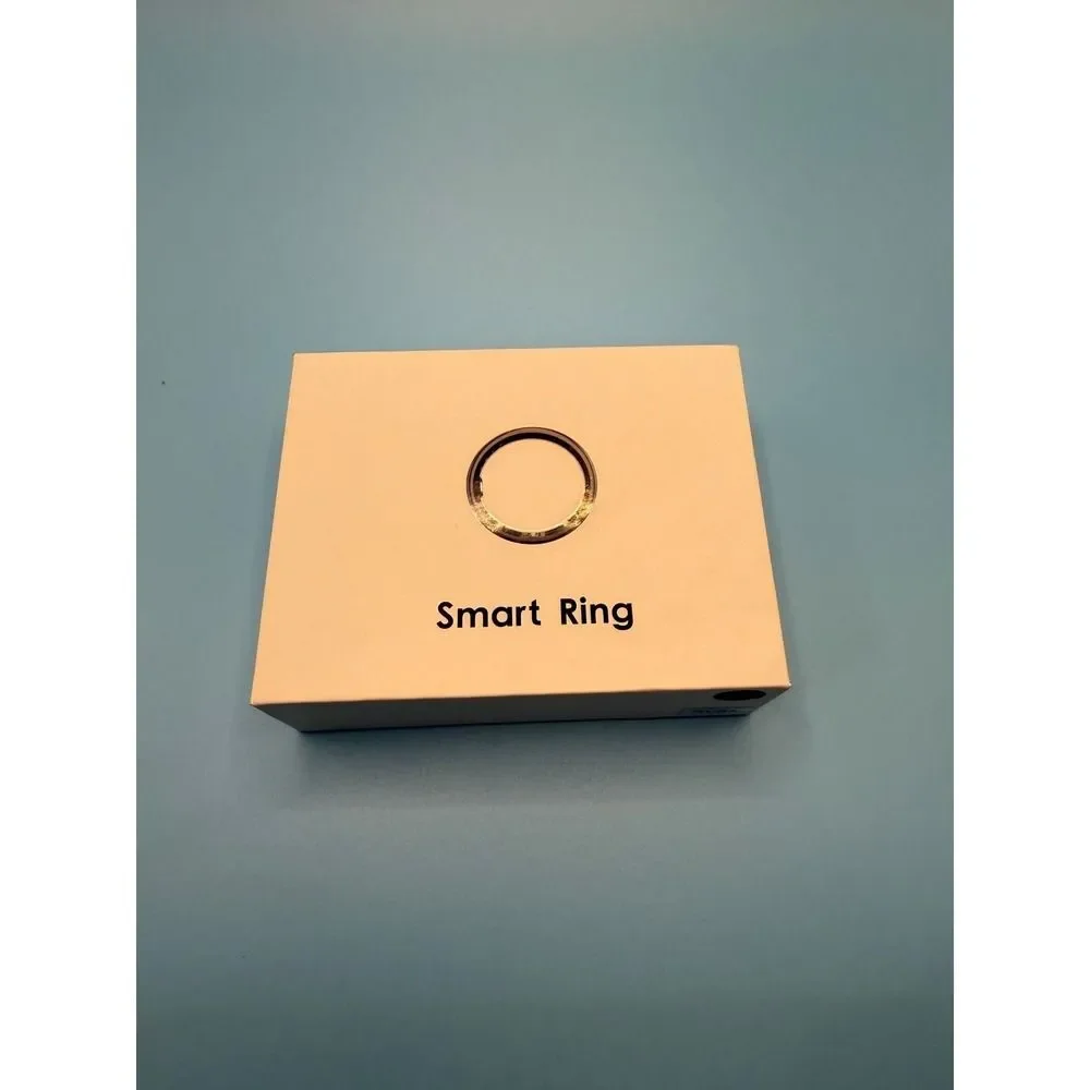 Smart Ring Deep Gray Size 9 Health Tracker Sleep Monitor Fitness